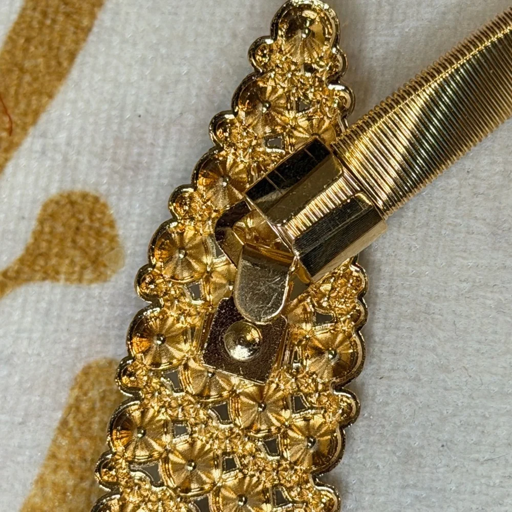 Gold and Chrystal Belt Women's Accessory